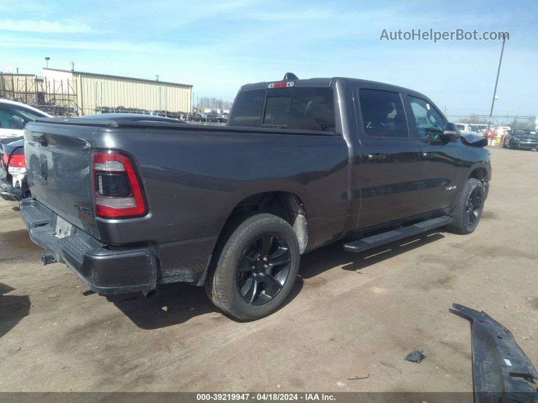 2022 Ram 1500 Big Horn  4x4 6'4 Box Серый vin: 1C6RRFMG8NN459494