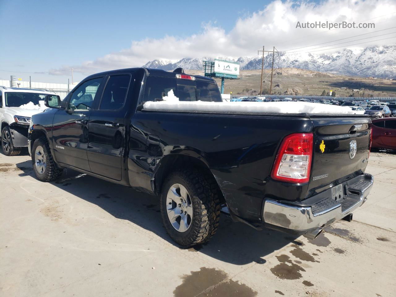 2019 Ram 1500 Big Horn/lone Star Black vin: 1C6SRFBT0KN875696