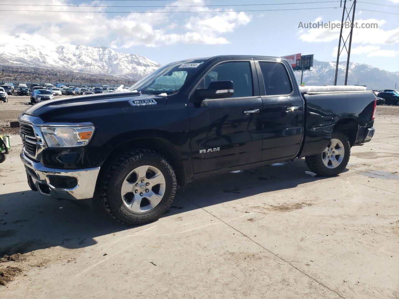 2019 Ram 1500 Big Horn/lone Star Black vin: 1C6SRFBT0KN875696