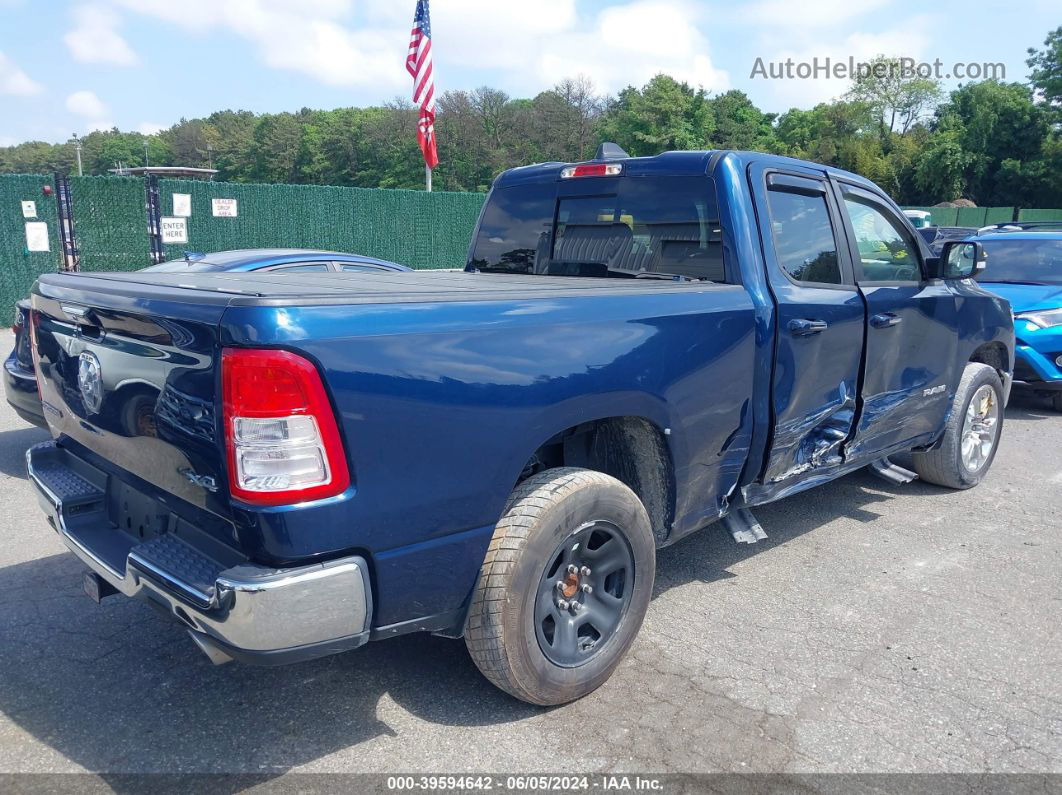 2020 Ram 1500   Blue vin: 1C6SRFBT0LN337307