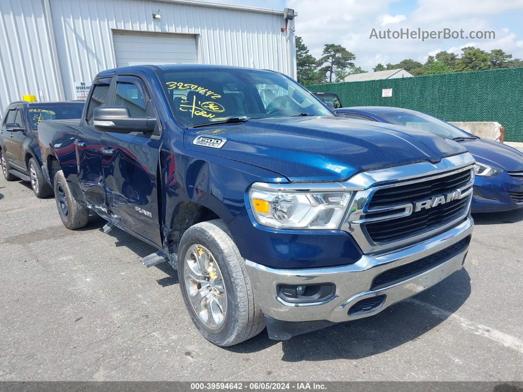 2020 Ram 1500   Blue vin: 1C6SRFBT0LN337307