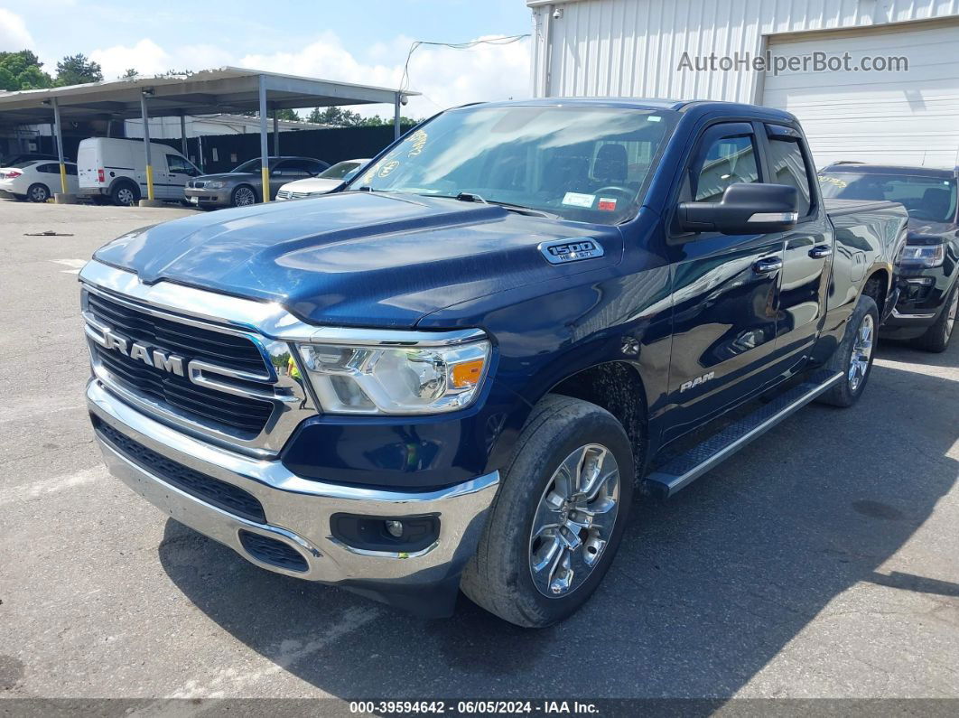 2020 Ram 1500   Blue vin: 1C6SRFBT0LN337307