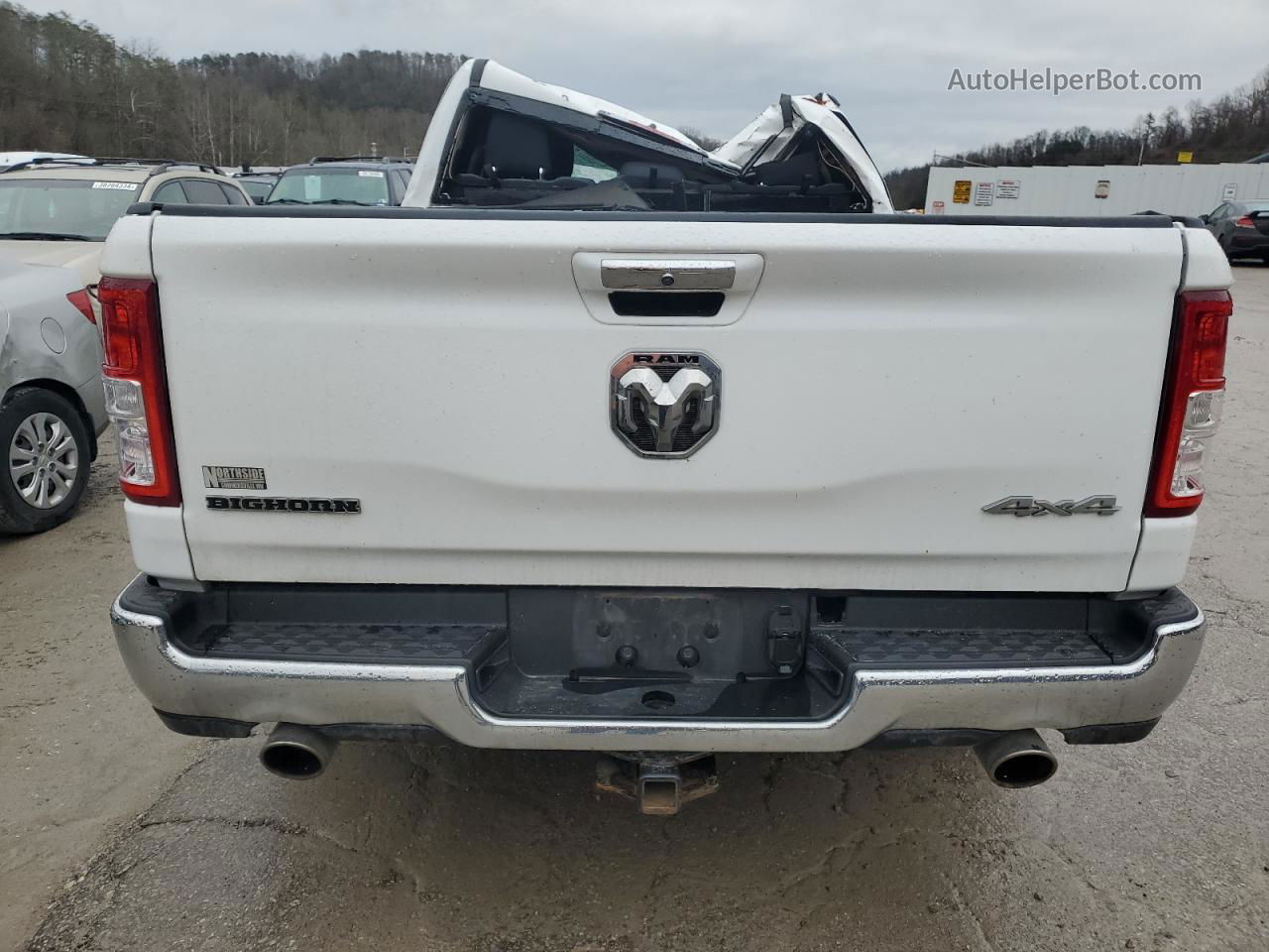 2020 Ram 1500 Big Horn/lone Star White vin: 1C6SRFBT0LN371988