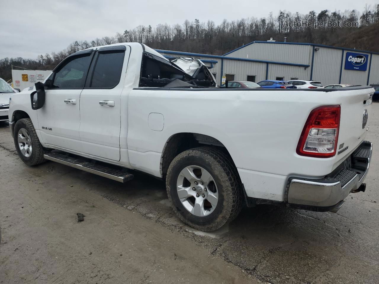 2020 Ram 1500 Big Horn/lone Star White vin: 1C6SRFBT0LN371988