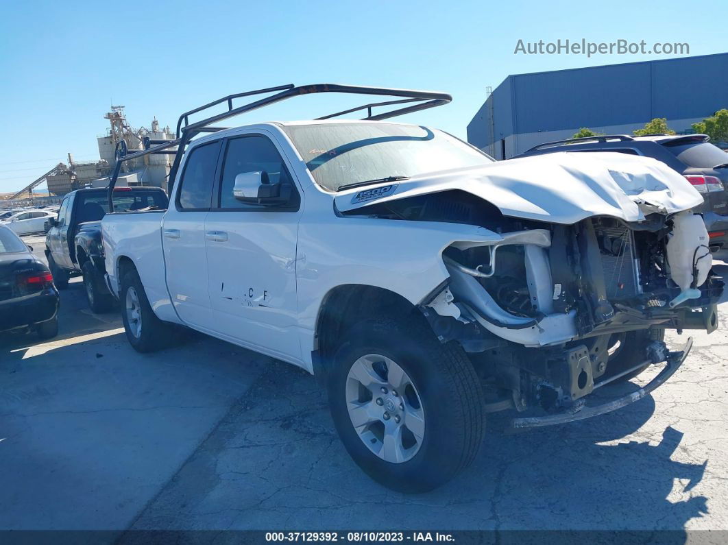 2022 Ram 1500 Big Horn White vin: 1C6SRFBT0NN396473