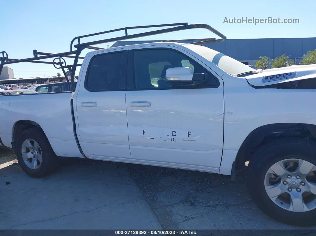 2022 Ram 1500 Big Horn White vin: 1C6SRFBT0NN396473