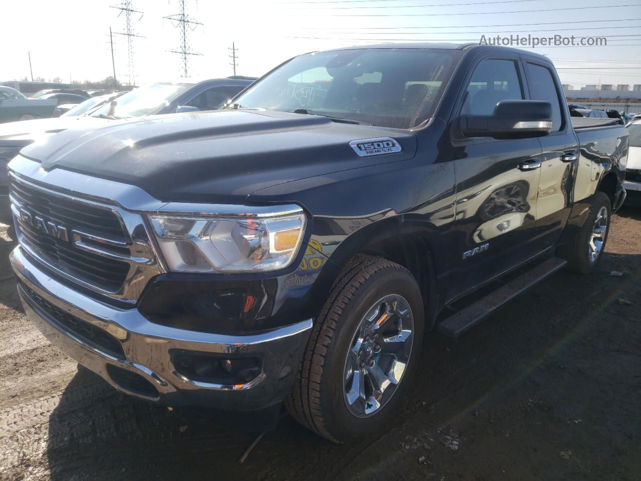 2019 Ram 1500 Big Horn/lone Star Black vin: 1C6SRFBT1KN668640