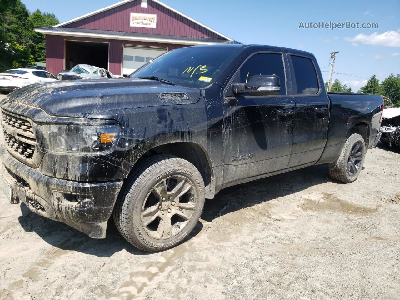 2022 Ram 1500 Big Horn/lone Star Black vin: 1C6SRFBT1NN411031