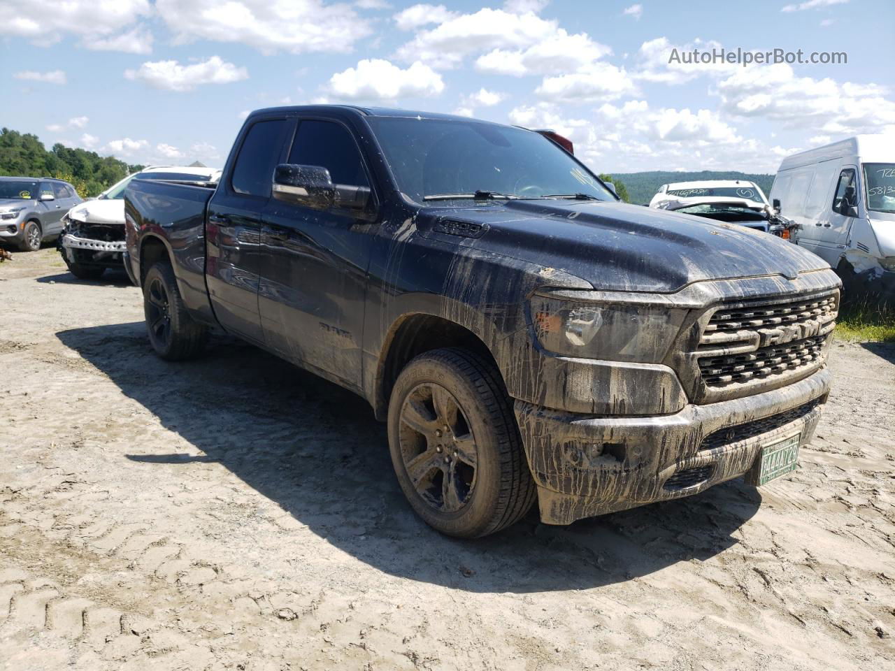 2022 Ram 1500 Big Horn/lone Star Black vin: 1C6SRFBT1NN411031