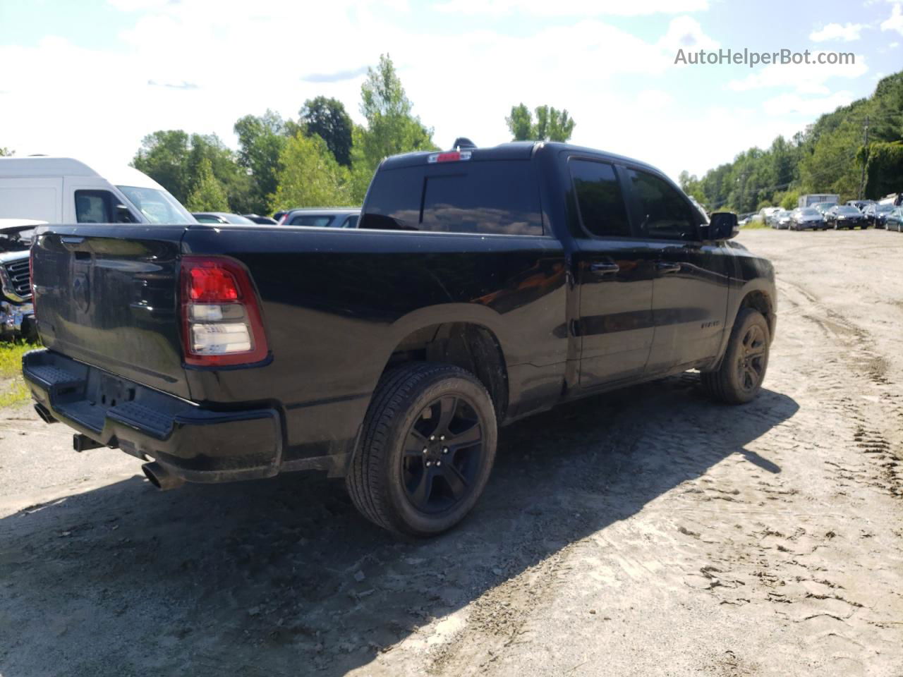 2022 Ram 1500 Big Horn/lone Star Black vin: 1C6SRFBT1NN411031