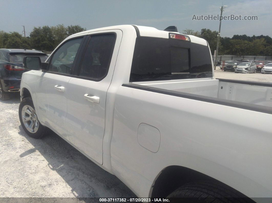 2022 Ram 1500 Big Horn White vin: 1C6SRFBT1NN458284