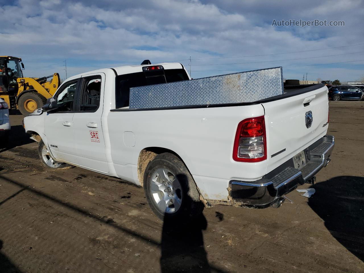 2022 Ram 1500 Big Horn/lone Star White vin: 1C6SRFBT2NN139847