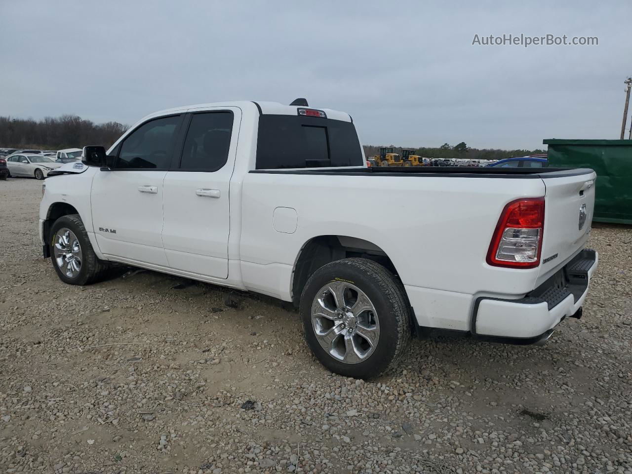 2022 Ram 1500 Big Horn/lone Star White vin: 1C6SRFBT2NN146149