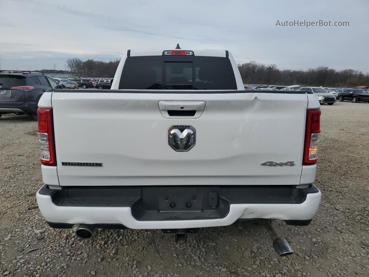 2022 Ram 1500 Big Horn/lone Star White vin: 1C6SRFBT2NN146149