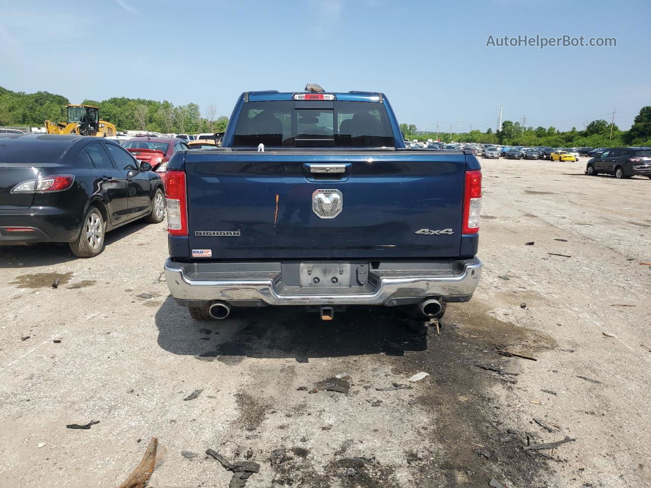 2019 Ram 1500 Big Horn/lone Star Blue vin: 1C6SRFBT5KN667720