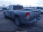 2022 Ram 1500 Big Horn Quad Cab 4x4 6'4 Box Silver vin: 1C6SRFBT6NN182409