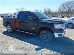 2020 Ram 1500 Big Horn Quad Cab 4x4 6'4 Box Black vin: 1C6SRFBT7LN222798