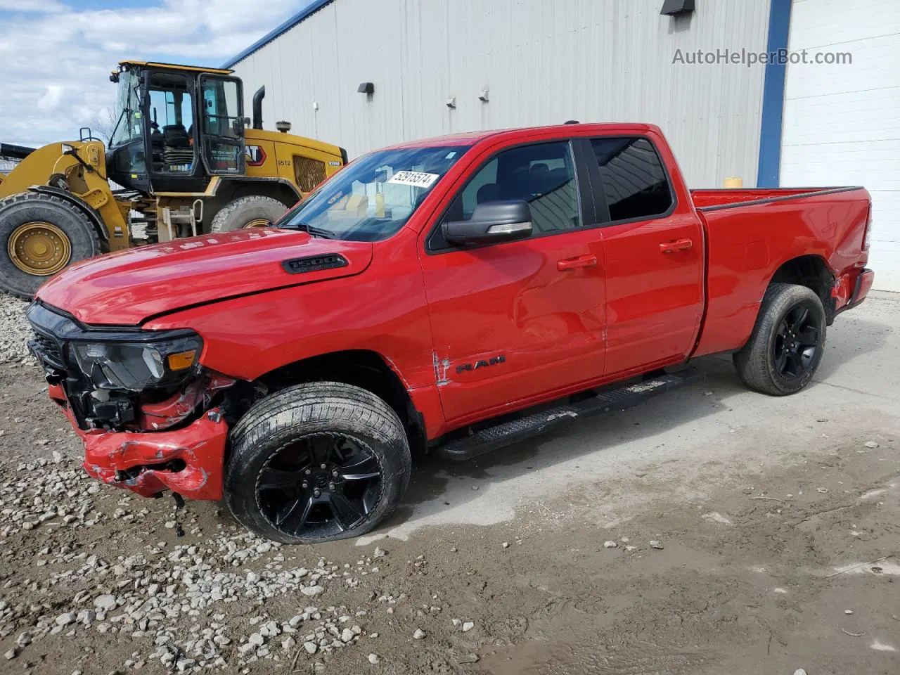 2022 Ram 1500 Big Horn/lone Star Red vin: 1C6SRFBT8NN206578