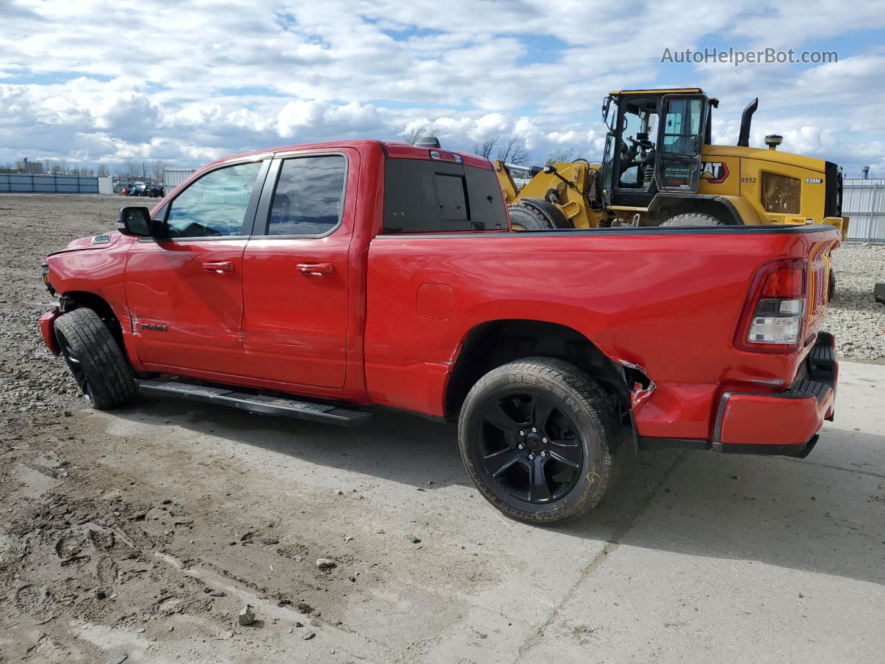 2022 Ram 1500 Big Horn/lone Star Red vin: 1C6SRFBT8NN206578