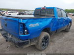 2022 Ram 1500 Big Horn Quad Cab 4x4 6'4 Box Blue vin: 1C6SRFBT8NN333184