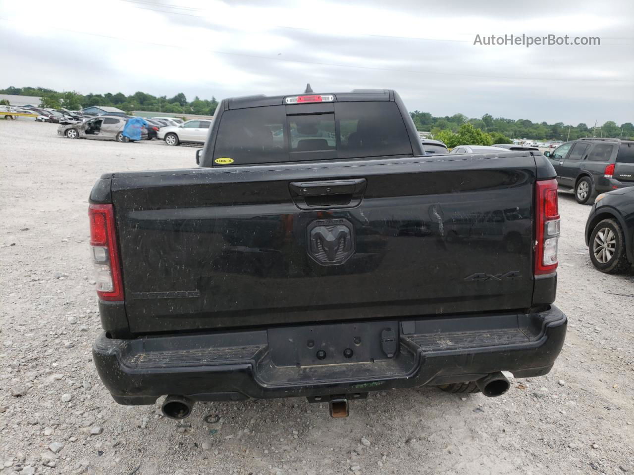 2022 Ram 1500 Big Horn/lone Star Black vin: 1C6SRFBT8NN375127