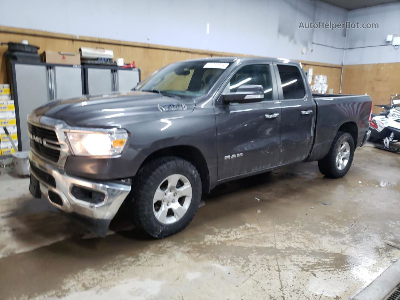 2019 Ram 1500 Big Horn/lone Star Charcoal vin: 1C6SRFBT9KN759249