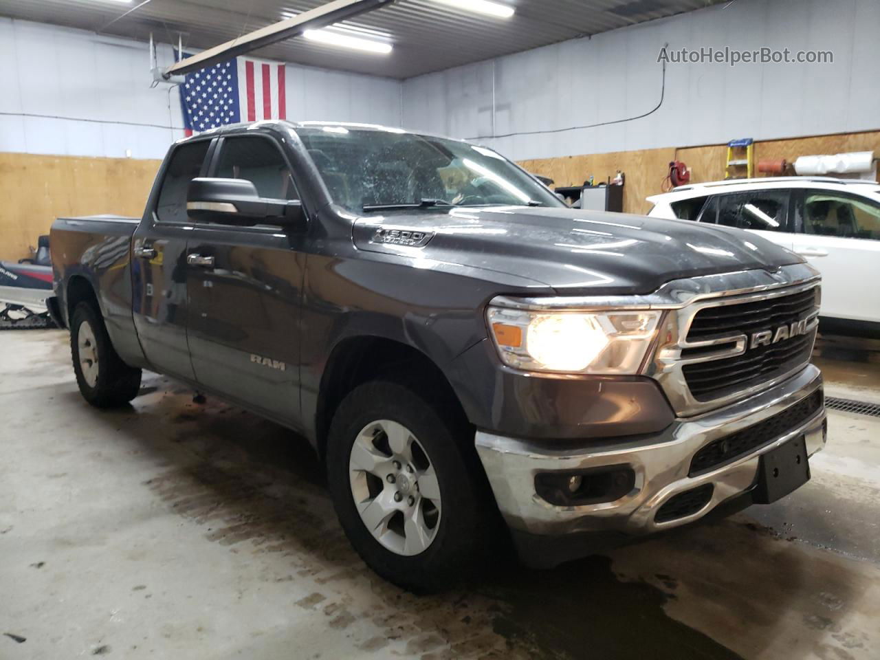 2019 Ram 1500 Big Horn/lone Star Charcoal vin: 1C6SRFBT9KN759249