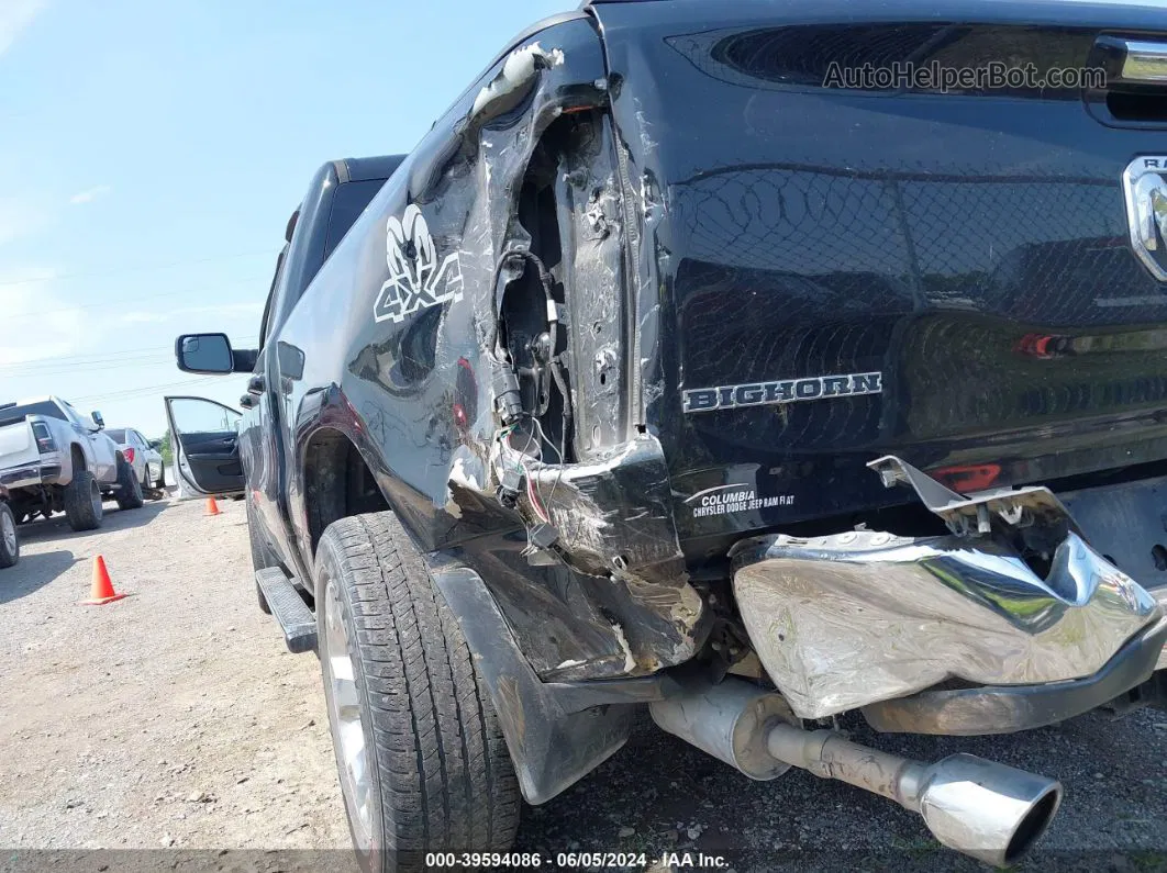 2019 Ram 1500 Big Horn/lone Star Quad Cab 4x4 6'4 Box Black vin: 1C6SRFBT9KN913779