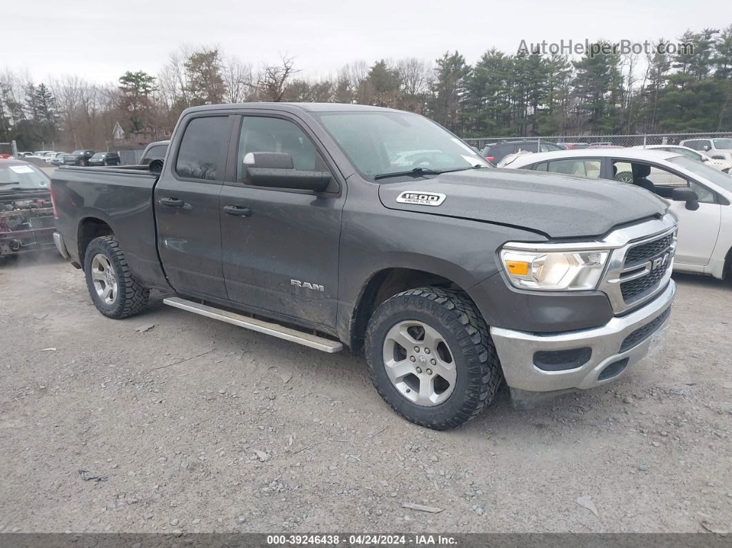 2019 Ram 1500   Gray vin: 1C6SRFCT0KN598501