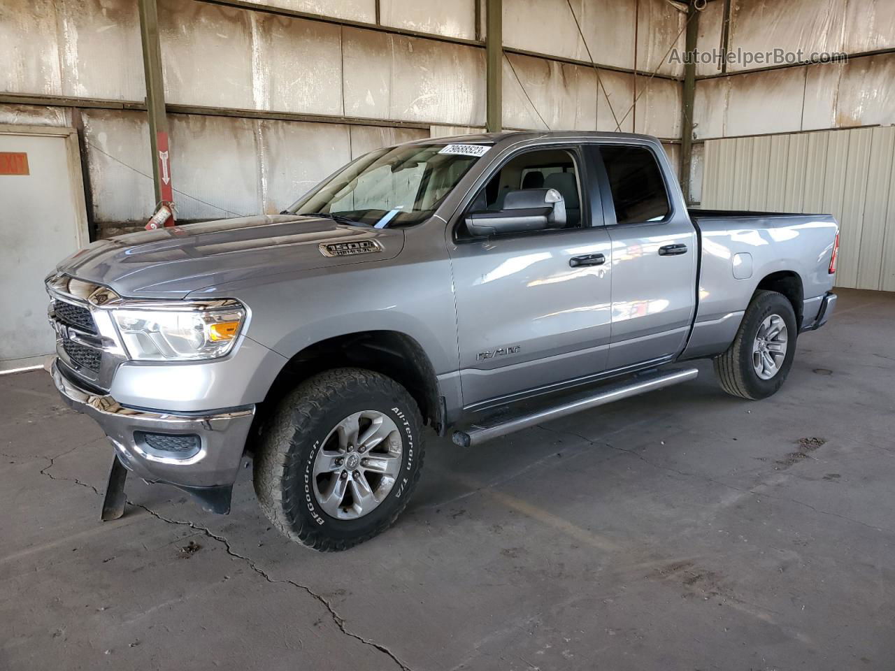 2019 Ram 1500 Tradesman Silver vin: 1C6SRFCT1KN592299