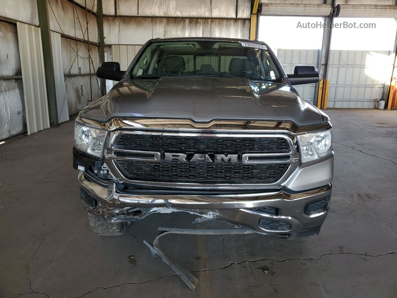 2019 Ram 1500 Tradesman Серебряный vin: 1C6SRFCT1KN592299