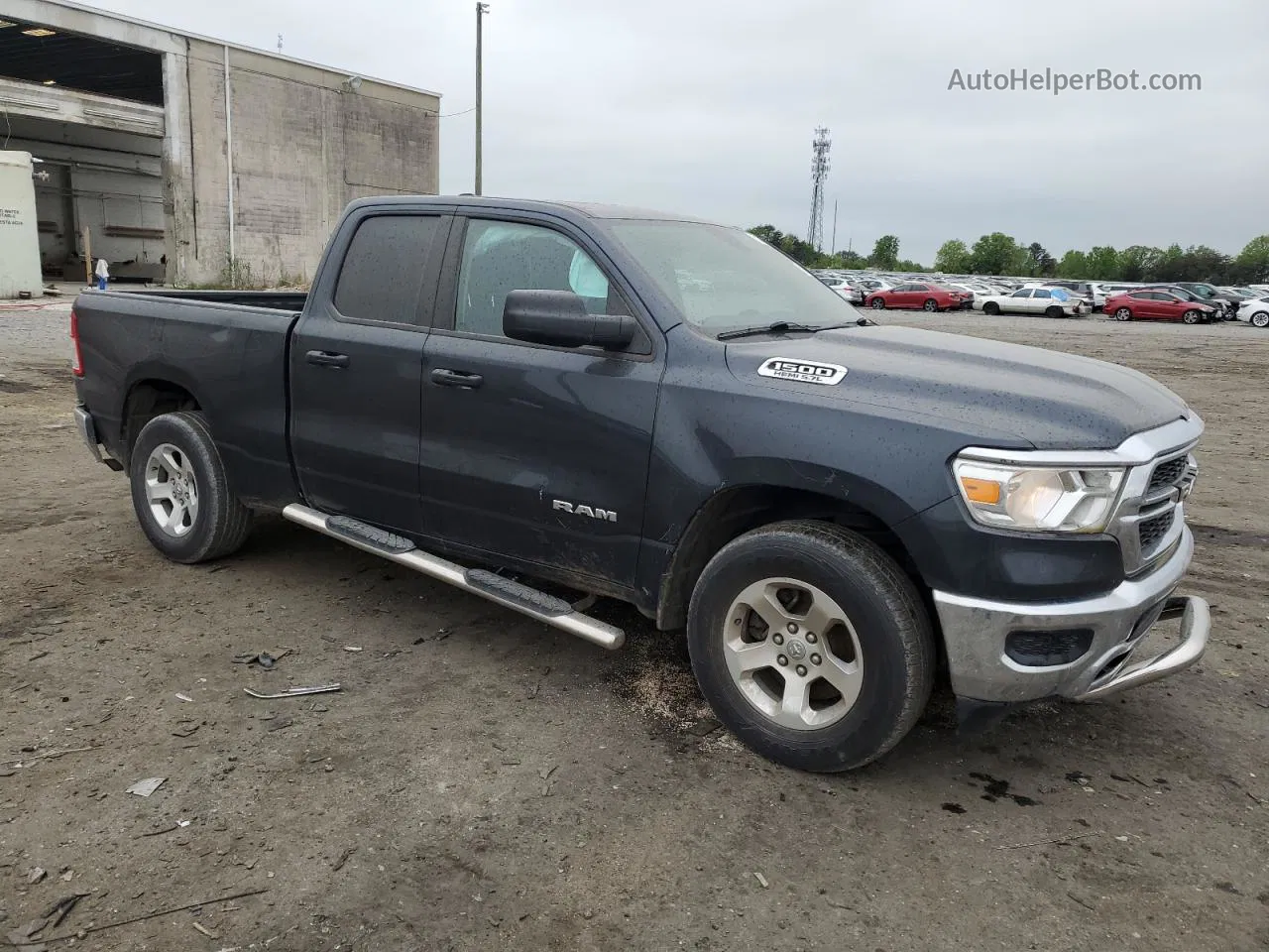 2019 Ram 1500 Tradesman Black vin: 1C6SRFCT4KN601772