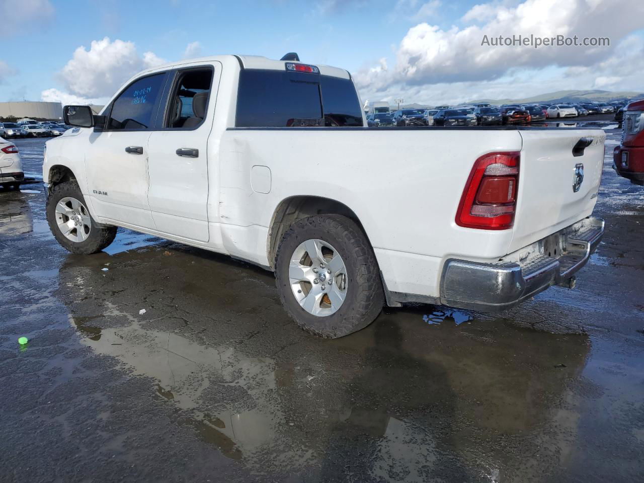 2022 Ram 1500 Tradesman Белый vin: 1C6SRFCT8NN160832