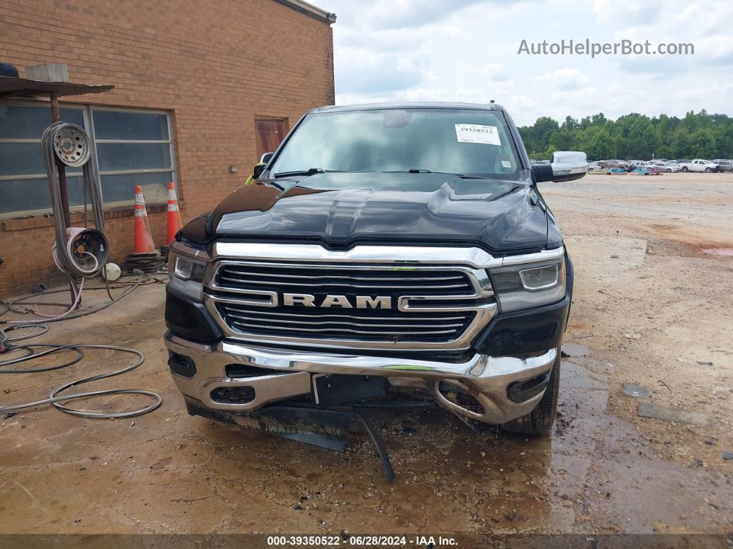 2020 Ram 1500 Laramie Quad Cab 4x4 6'4 Box Black vin: 1C6SRFDT6LN188947