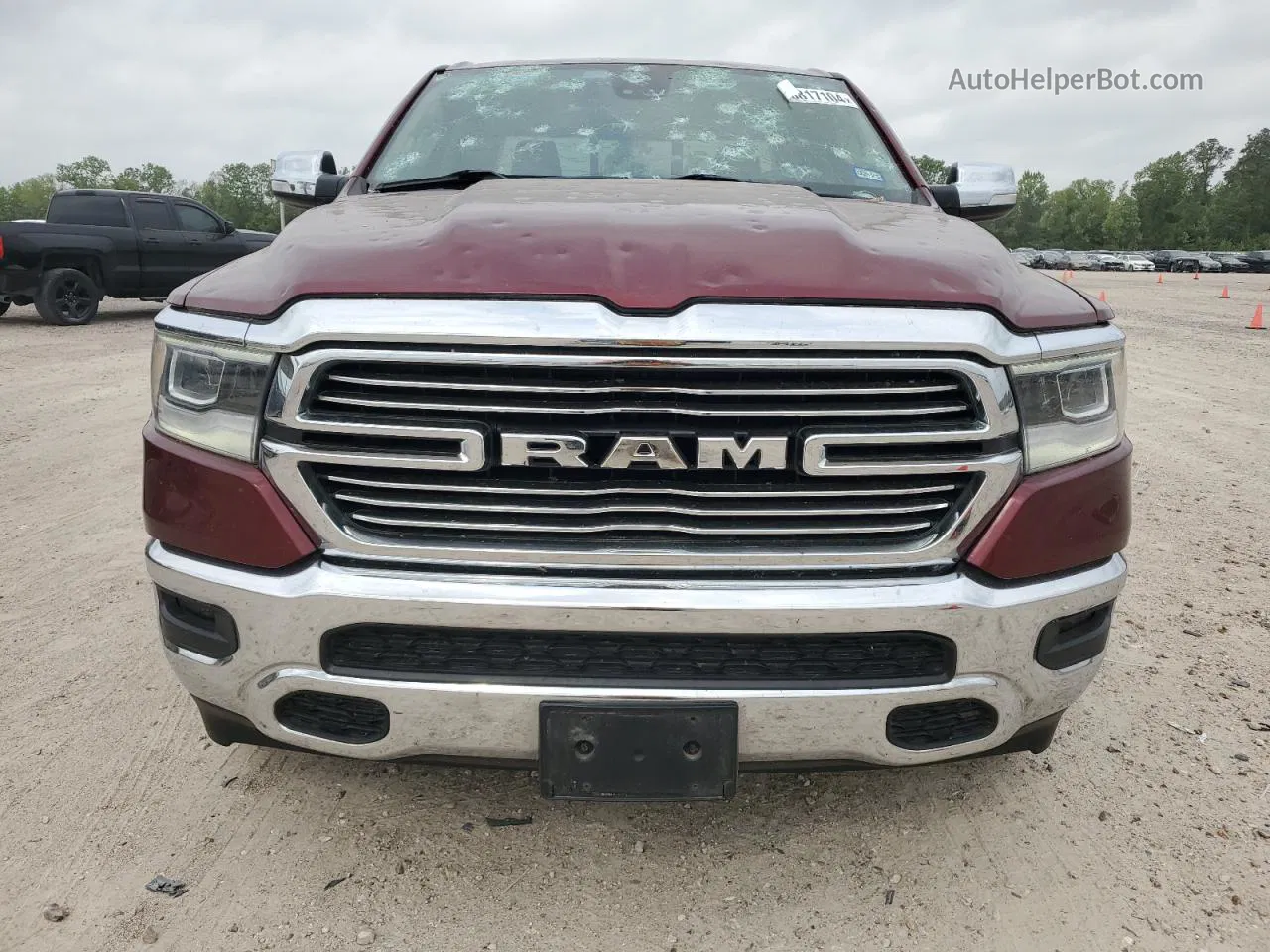 2020 Ram 1500 Laramie Red vin: 1C6SRFDT8LN121928