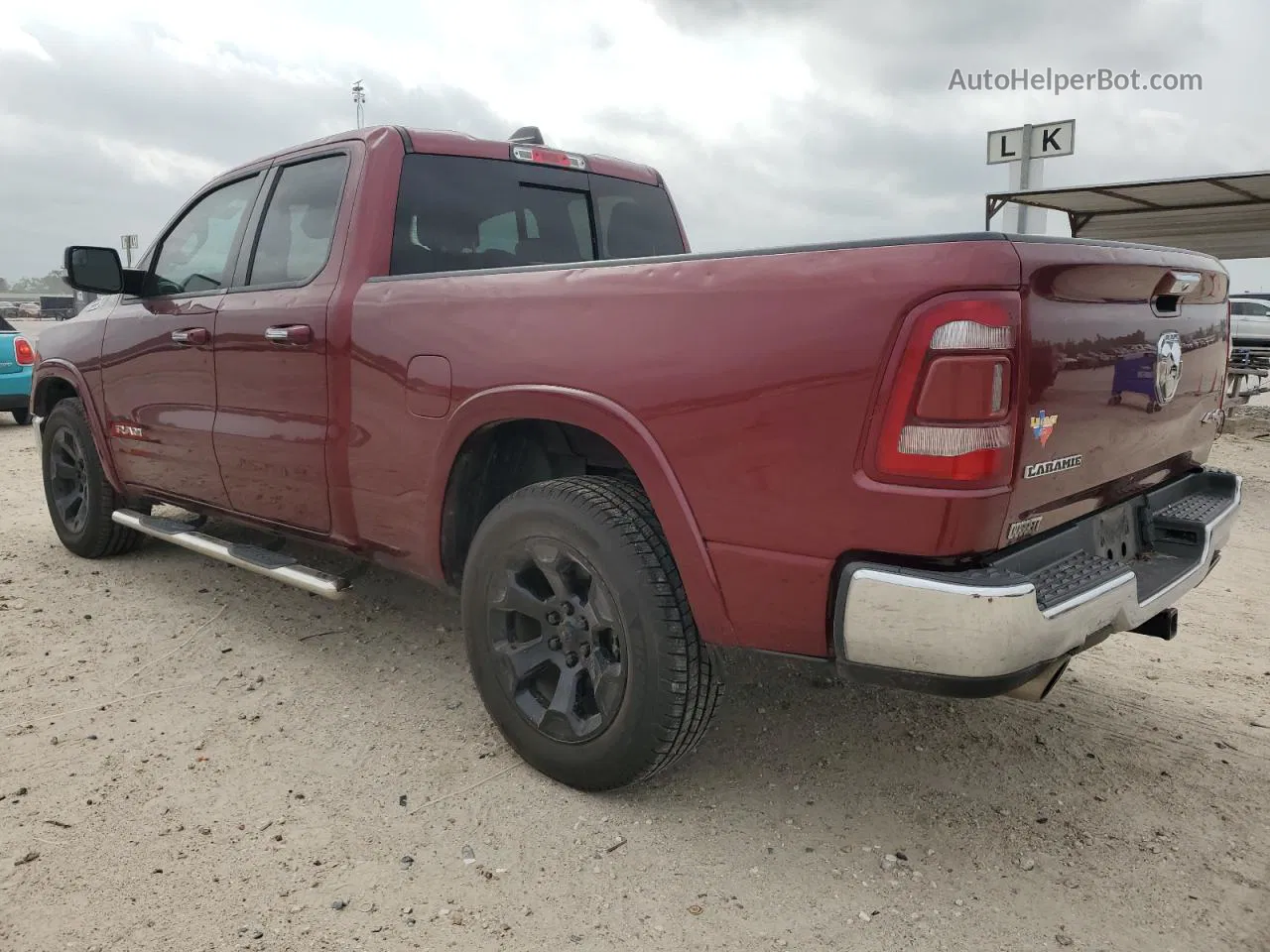 2020 Ram 1500 Laramie Red vin: 1C6SRFDT8LN121928