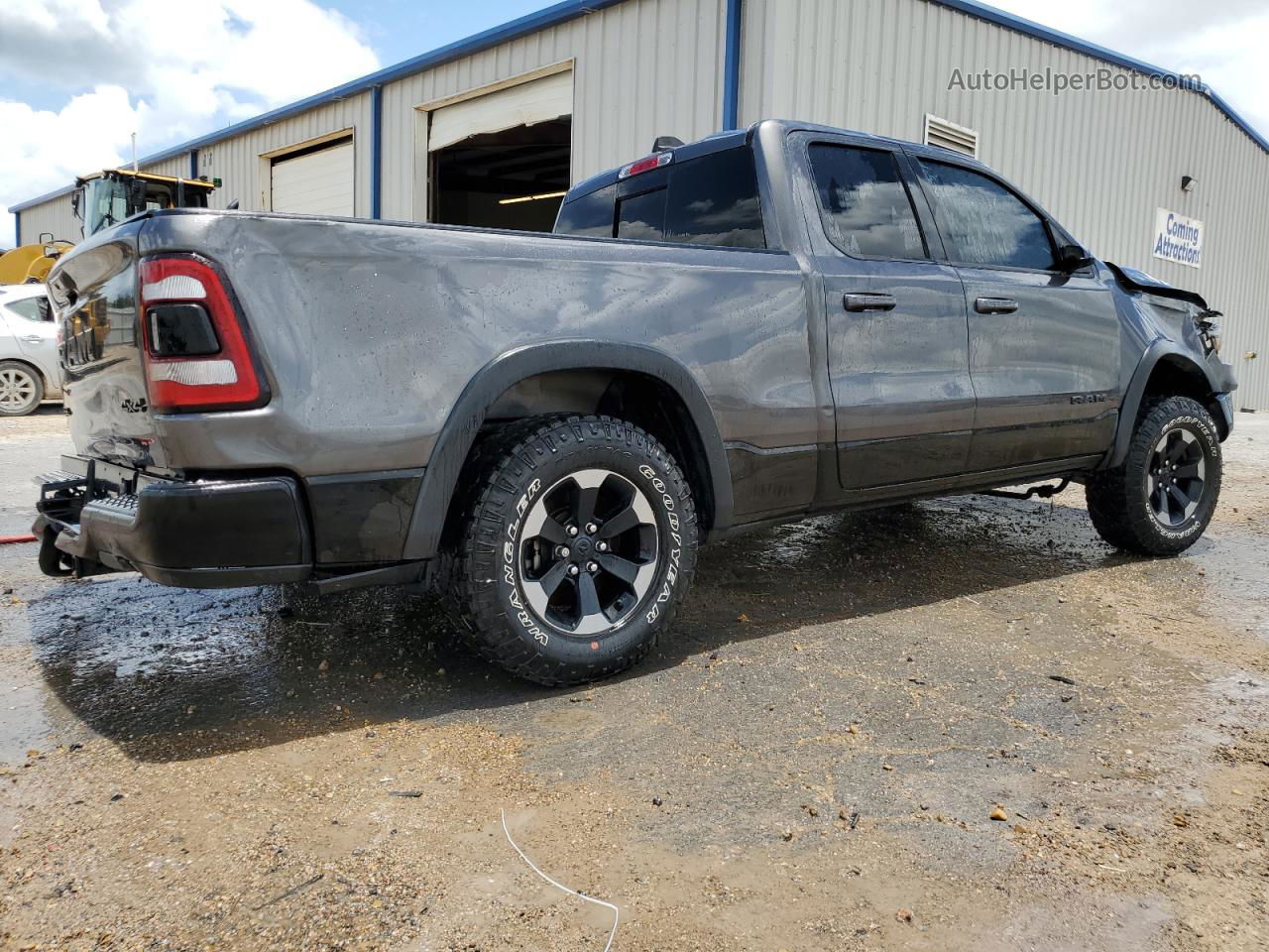 2019 Ram 1500 Rebel Gray vin: 1C6SRFET2KN841822