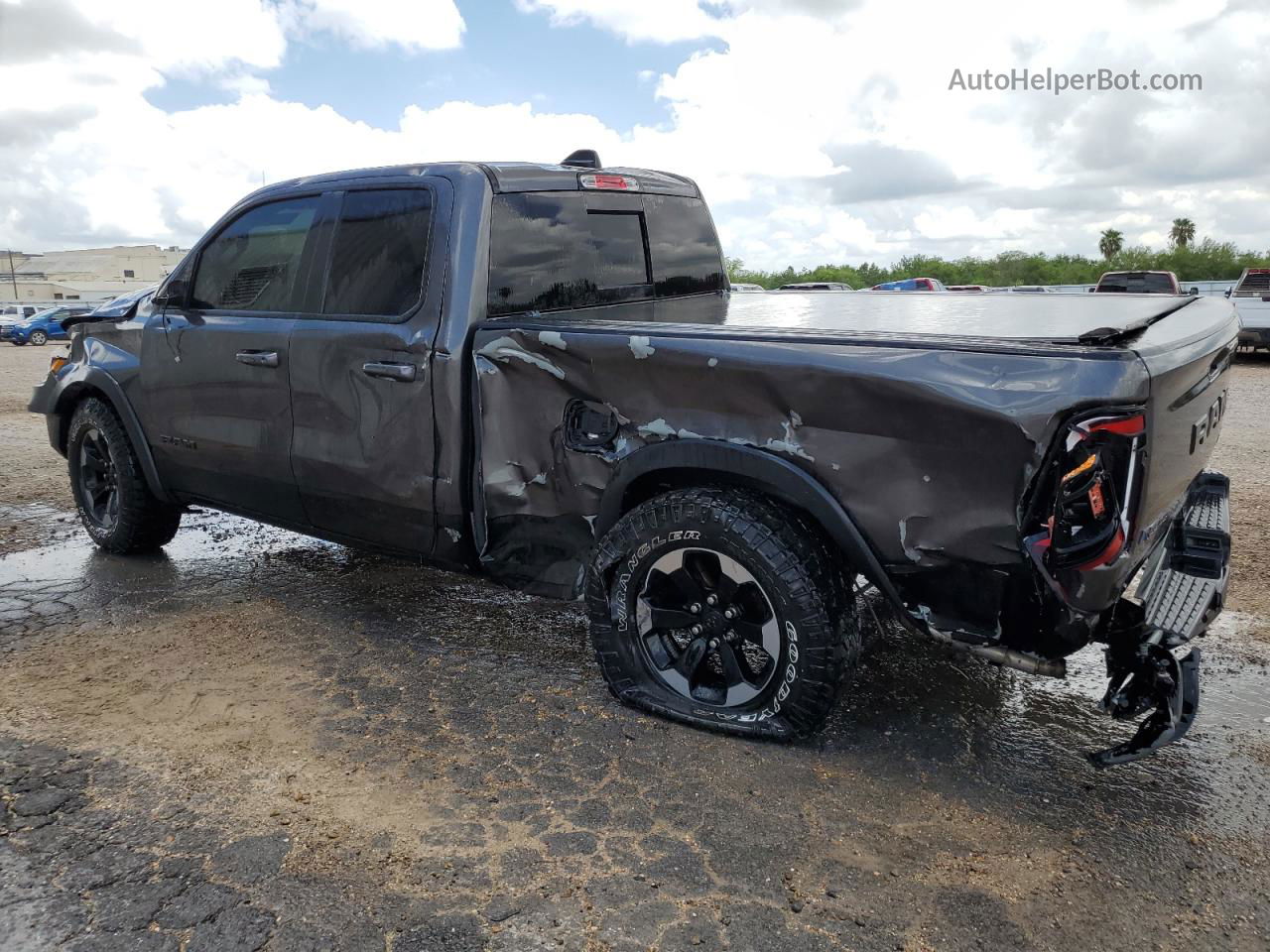 2019 Ram 1500 Rebel Gray vin: 1C6SRFET2KN841822