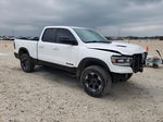 2019 Ram 1500 Rebel White vin: 1C6SRFET4KN806781