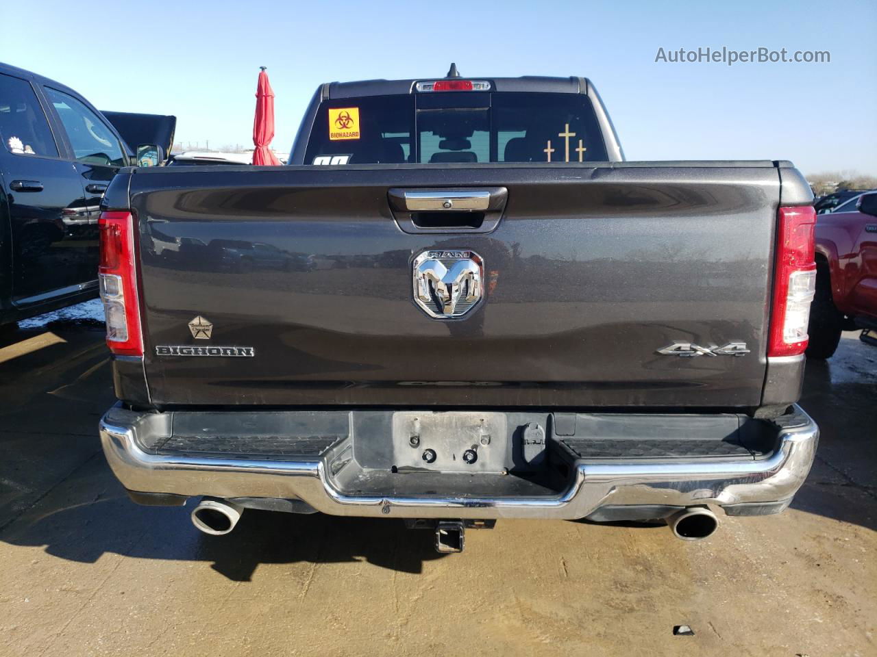 2019 Ram 1500 Big Horn/lone Star Gray vin: 1C6SRFFT0KN711441