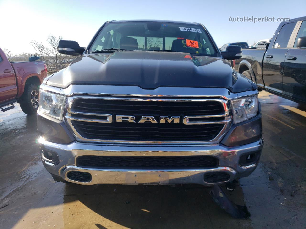 2019 Ram 1500 Big Horn/lone Star Gray vin: 1C6SRFFT0KN711441