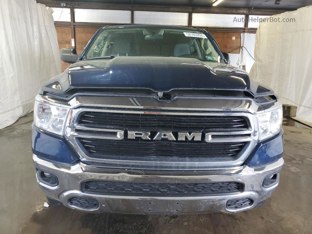 2019 Ram 1500 Big Horn/lone Star Синий vin: 1C6SRFFT0KN765211