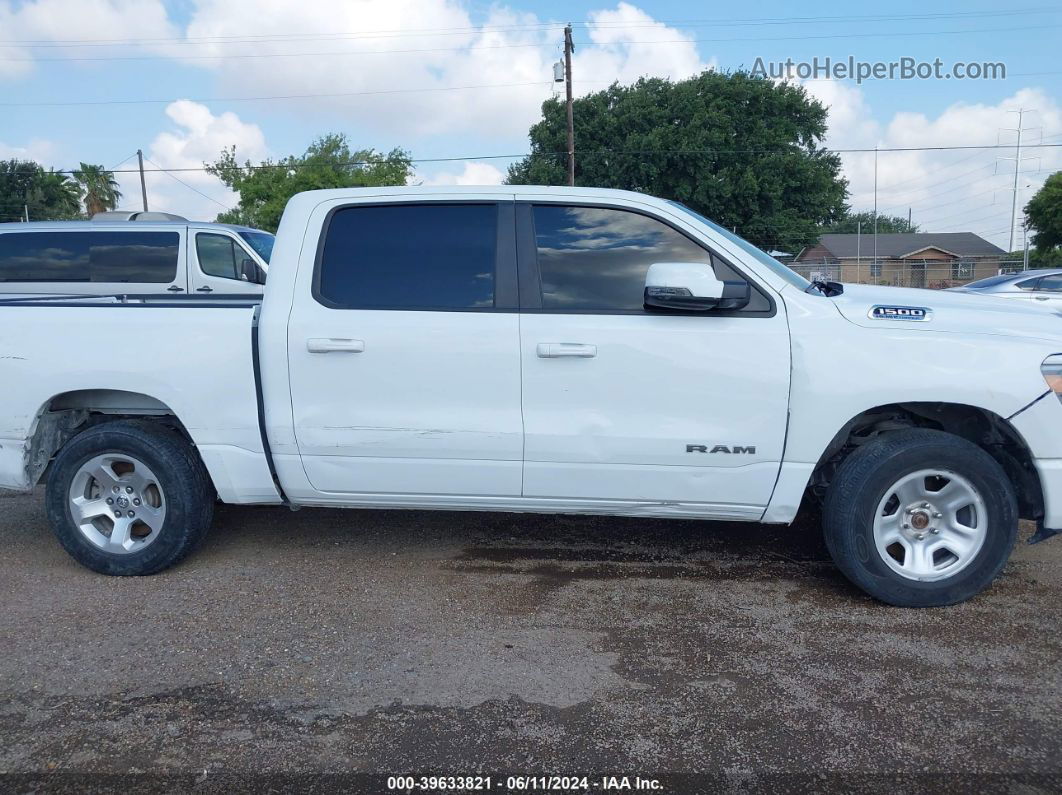 2022 Ram 1500 Lone Star  4x4 5'7 Box White vin: 1C6SRFFT0NN460862