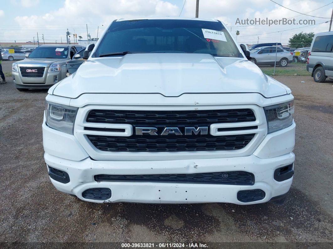 2022 Ram 1500 Lone Star  4x4 5'7 Box White vin: 1C6SRFFT0NN460862