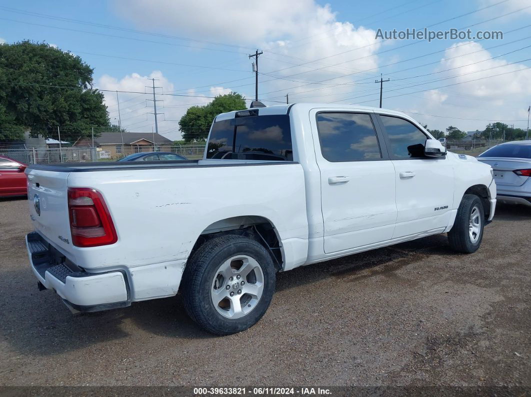 2022 Ram 1500 Lone Star  4x4 5'7 Box White vin: 1C6SRFFT0NN460862