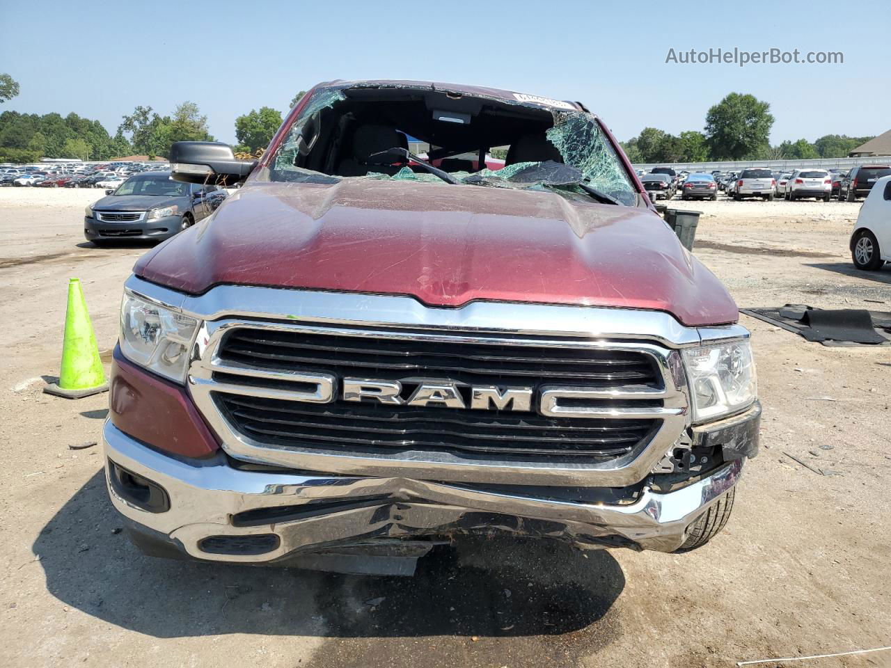 2019 Ram 1500 Big Horn/lone Star Red vin: 1C6SRFFT1KN631839