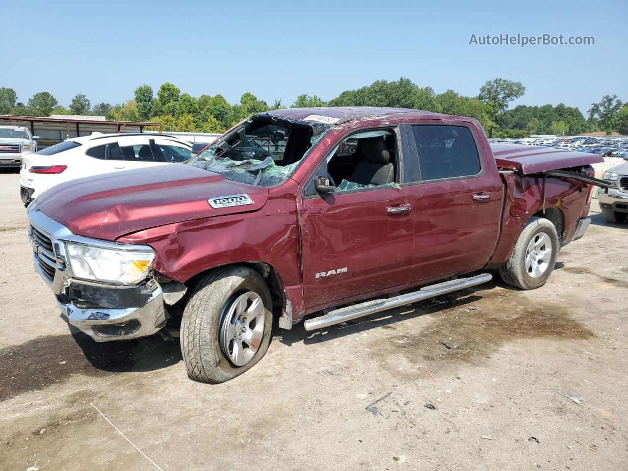 2019 Ram 1500 Big Horn/lone Star Red vin: 1C6SRFFT1KN631839