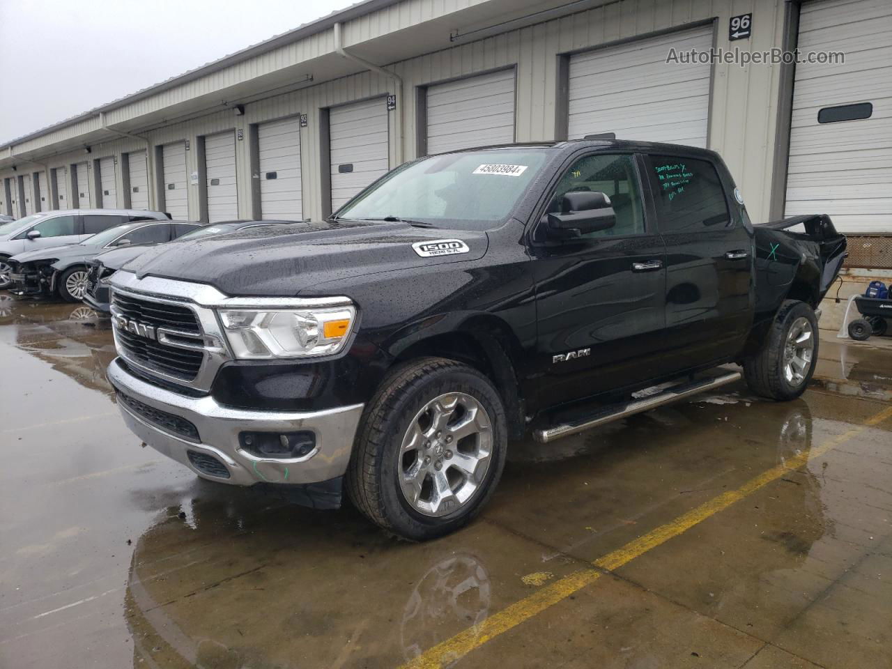 2019 Ram 1500 Big Horn/lone Star Black vin: 1C6SRFFT1KN648155