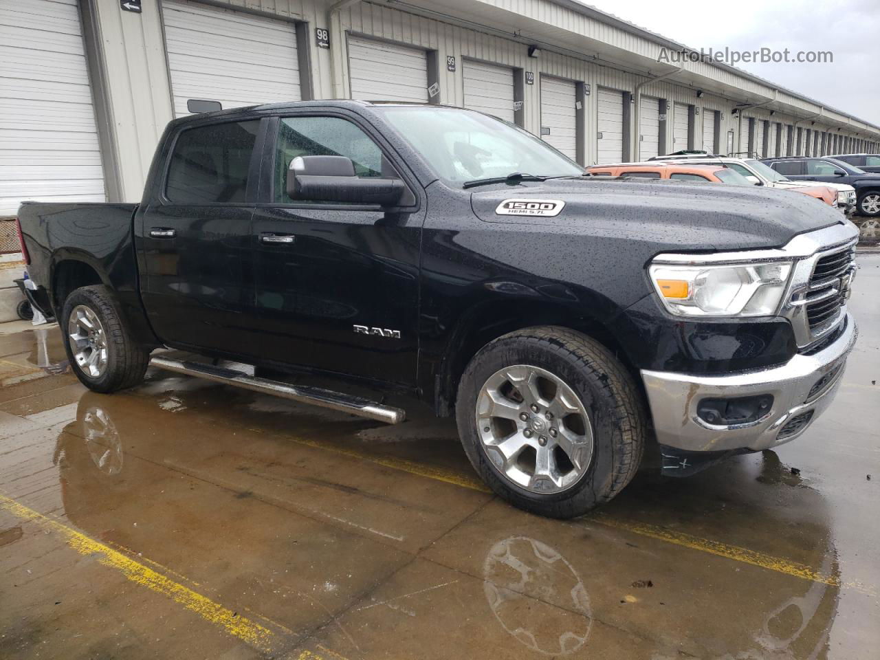 2019 Ram 1500 Big Horn/lone Star Black vin: 1C6SRFFT1KN648155