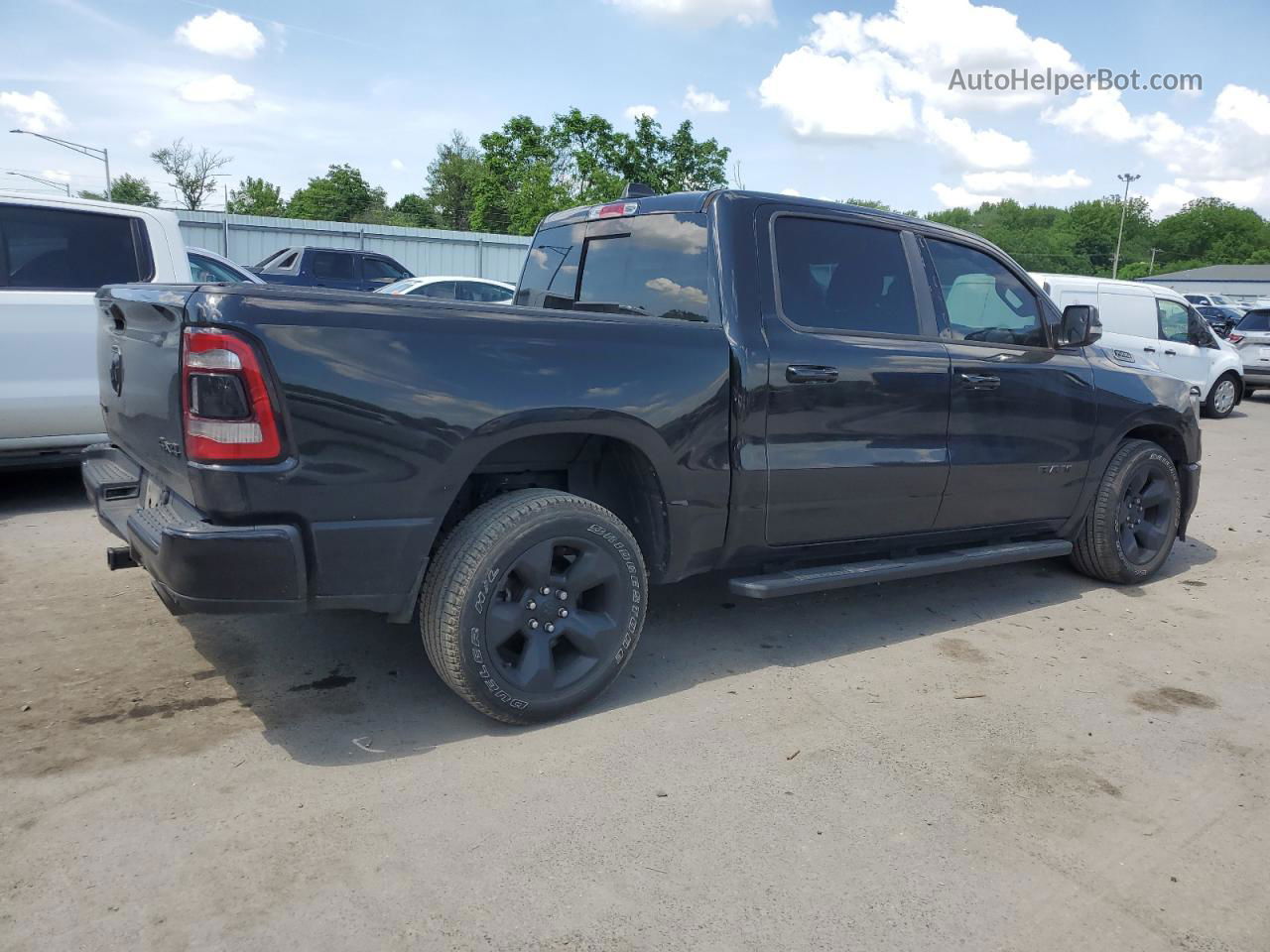 2019 Ram 1500 Big Horn/lone Star Black vin: 1C6SRFFT1KN850297